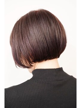 サロン マーニ(salon m ni) ミニボブ×ピンクブラウン