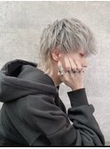 ハイトーンマッシュウルフ シルバーカラー