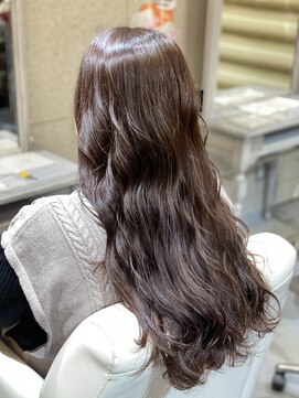 カラリア(COLORIA) 【オーガニックカラー】スケルトンモノグレージュ