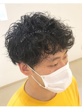 ヘアーデザイン イーエックスターバン(Hair Design ex Turban) 波打ちツイストスパイラルパーマ