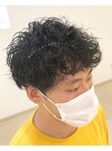波打ちツイストスパイラルパーマ