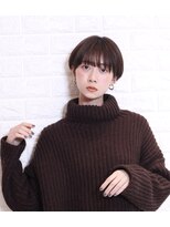 ヘアージェニック(hair genic) 丸みが可愛い秋冬ショート