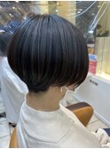 まるっとボブ/ハンサムショート【ツーブロ女子×刈り上げ】