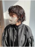 コスメパーマ/ラフウェーブ/ウェーブスタイル/ボブ　渋谷