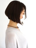 白髪染め、ボブ