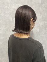 シールドヘアー 沖縄 新都心(C'LD Hair)&nbsp;【 C’LD 】お客様スタイル_バッサリカット！こなれ外ハネバブ