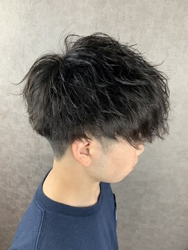 ホームボーイ(HOME BOY) ナチュラルマッシュ ツイストスパイラル ゆるめ