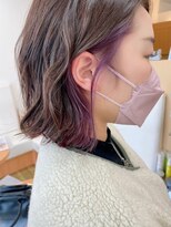 ヘアポジション 横手(HAIR Position) インナーカラー/ピンクバイオレット