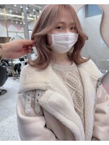 ロンド レア 天神大名店(Lond Le’a)&nbsp;ダブルカラー/インナーカラー/イヤリングカラー/ペールベージュ