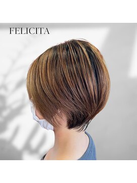 フェリシータ リコルソ(FELICITA RicorsO) 【FELICITA】レイヤーカット×30代~のセット楽スタイル<佐藤>