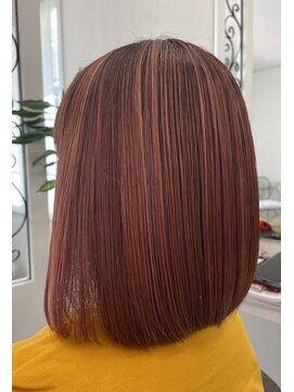 サロンドノア(Salon de NoA) ボブ×ピンク