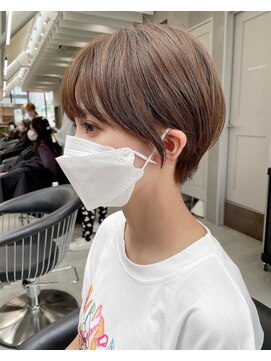 ロンドソレイユ 池袋(Lond soleil) ショート/前髪カット/レイヤーカット/黒髪/髪質改善[池袋]