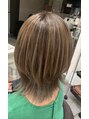 ヘアメイクガーデン(HairMake GARDEN)&nbsp;細目明るめハイライト