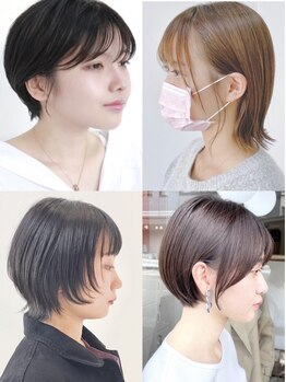 ジェムヘアスタジオ 湘南平塚南口店(Gem Hair Studio)の写真/【 “トレンド感” × “洗練された技術“ に定評あり◎】顔回りのcutで、日常をもっと素敵に彩ります*