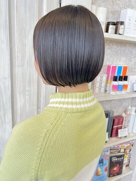 キャアリー(Caary) 福山Caary学生人気タッセルボブ韓国風ボブスタイル10代20代30代