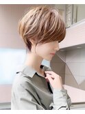 ショートボブ髪型20代30代40代50代前髪あり前髪なし面長丸顔小林