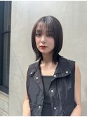 イメチェン/ハッシュカット/フルバング/似合わせカット/自由が丘
