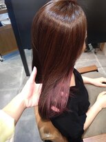 スーリール 姪浜店(Sourire)&nbsp;インナーカラー×ピンクバイオレット☆