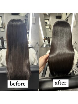 アーチーオオサカ 南船場(ARCHE-OSAKA) 酸性ストレート＋髪質改善トリートメント