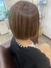 カット＋ストレートパーマ　￥11000～
