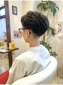 刈り上げパーマ