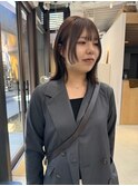 似合わせカット ボブヘア 縮毛矯正 ミニボブ 切りっぱなしボブ