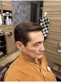 50代60代イケおじおしゃれ七三アイパースタイル