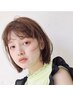前髪デザインパーマ+カット¥9,350→¥8,250