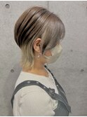 「大久保」ウルフ×インナーホワイト