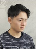ツーブロックショート［メンズカット/ツーブロック/眉カット］