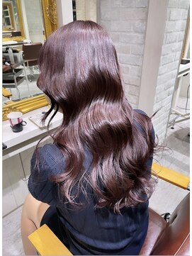 グロウ(grow) ブリーチなしで作るピンクラベンダー★グレージュカラーも♪