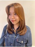 オレンジブラウン