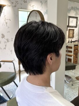 サンバイセライロ 千葉(SAN. by celilo) 毛流れセンターパート/ニュアンスパーマ/メンズパーマ/関祐翔