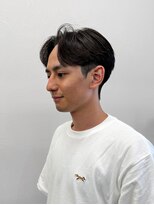 ソソ(soso)&nbsp;メンズショートセンターパート/フェザーパーマ/横浜