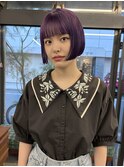 ブリーチありパープルラベンダー◎