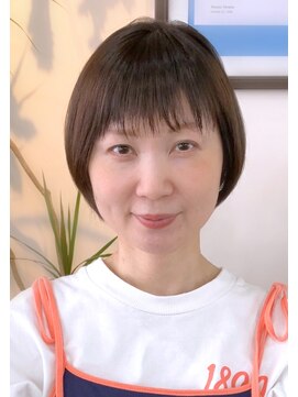 アルニコ エム 松戸駅前(ALNICO .. M) 40代向け「若く可愛く見えるショートボブ」☆