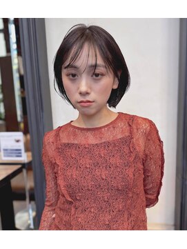 ミンクス ギンザ セントラル(MINX ginza central) 丸みボブ