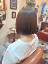 リュクスフォーヘアー アヴェダ(LUXE for hair AVEDA)&nbsp;酸性ストレート×タッセルボブ