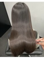 ピリオド 赤坂(Period.) ロングヘアー　ショコラカラー　上級髪質改善　赤坂見附