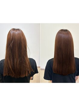 一人一人のお客様としっかり向き合い、あなたの魅力を最大限に☆髪質、クセを見極めて施術してくれる◎