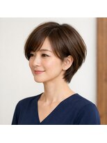スープレックス ヘアーデザイン(SOUPREX HAIR DESIGN) 大人エレガントショートボブ 20代 30代 40代 50代 60代髪質改善