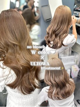 ユアーズヘア 東新宿店(youres hair) ミルクティーブロンド/東新宿/新宿