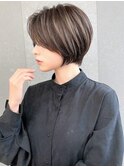 ★ダークアッシュ/似合わせカット/ミディアムレイヤーカット