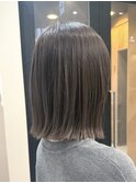 ハイトーンピンクベージュボブ