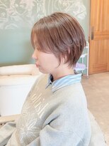 アンリー(Anree)&nbsp;◆20代30代40代フェミニン美人ショートかける前髪あり前髪なし