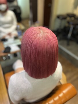 アン(Hair make un) ベビーピンク