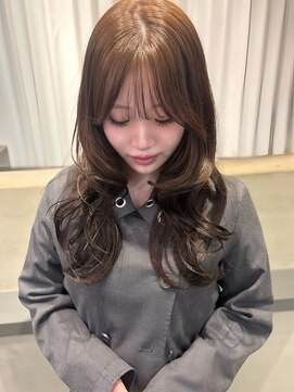 リリー(Lilley) 【本松美咲】ベージュカラー×フォワード巻