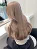 ★人気No,3_カット+ダブルカラー【ブリーチ1回】+トリートメント_¥13,500