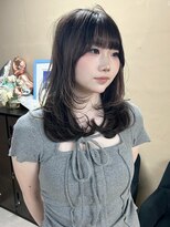 リエル 札幌大通(Lielle) ミディアムレイヤー/レイヤーカット/顔周りレイヤー