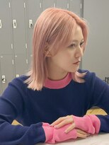 ジアン バイ ミルボン 西宮ガーデンズプラス(GIEN by milbon) ダークパープル/ナチュラルショート/ミルクブラウン/夏/西宮北口